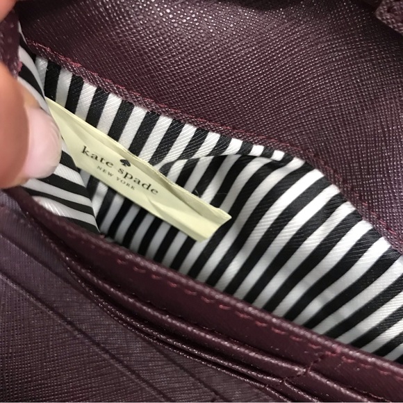 Kate Spade Deep Purple Crossbody Wallet - Picture 7 of 7